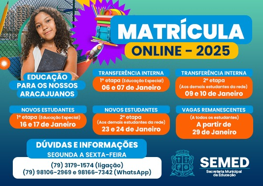 Banner Matrícula Online